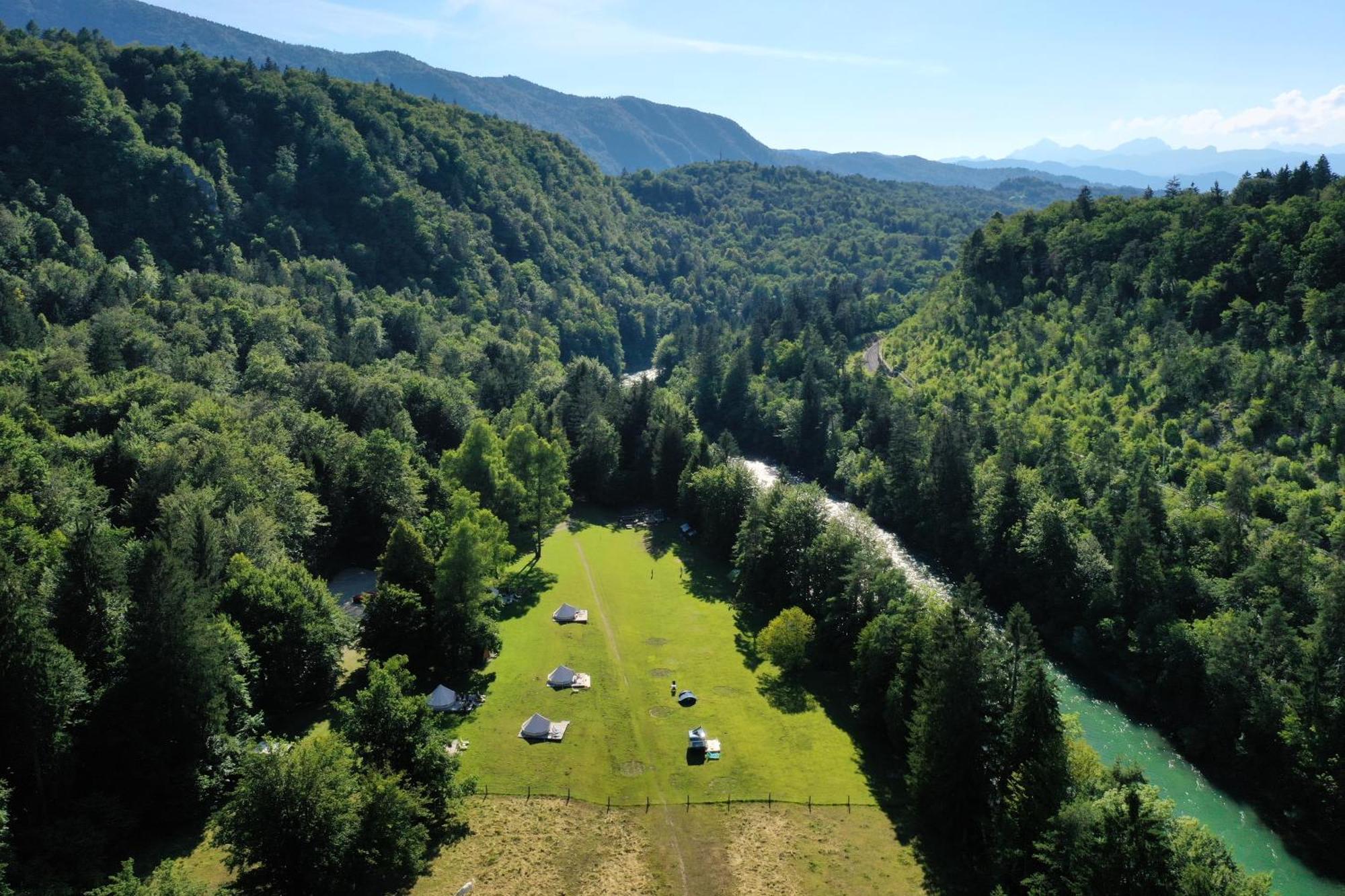 Eco River Camp - Pitches Radovljica Exterior foto