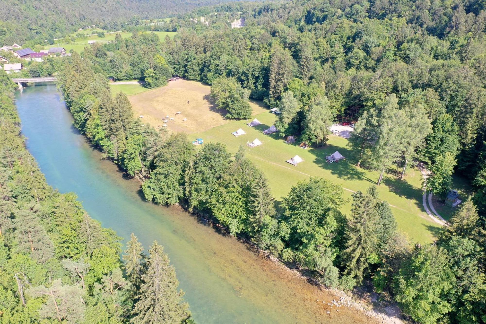 Eco River Camp - Pitches Radovljica Exterior foto